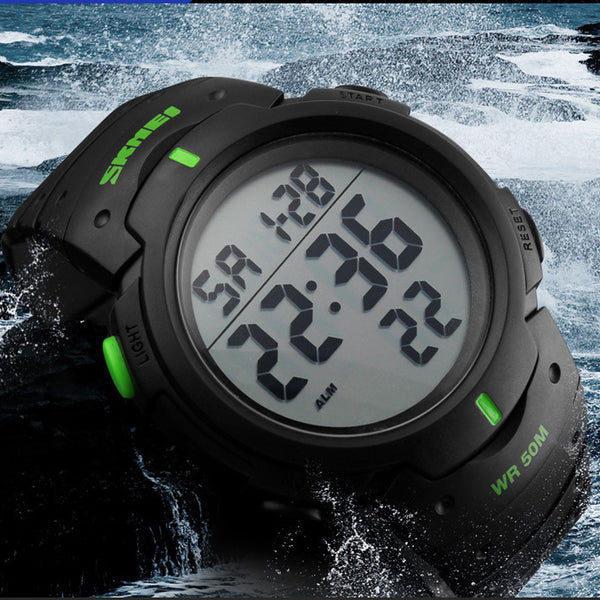 Digital LED Military Watch Men Fashion Casual