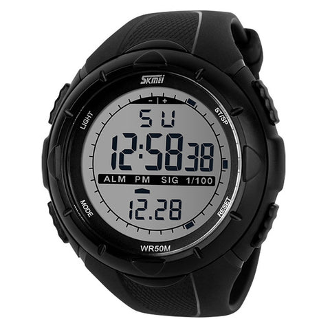 Military  Waterproof  Watches Alarm Shock Resistant