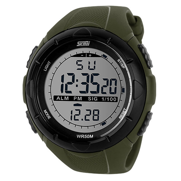 Military  Waterproof  Watches Alarm Shock Resistant