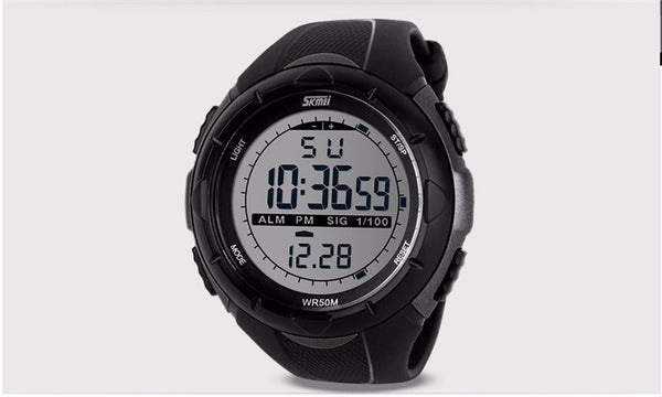 Military  Waterproof  Watches Alarm Shock Resistant