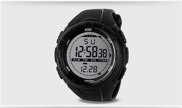 Military  Waterproof  Watches Alarm Shock Resistant