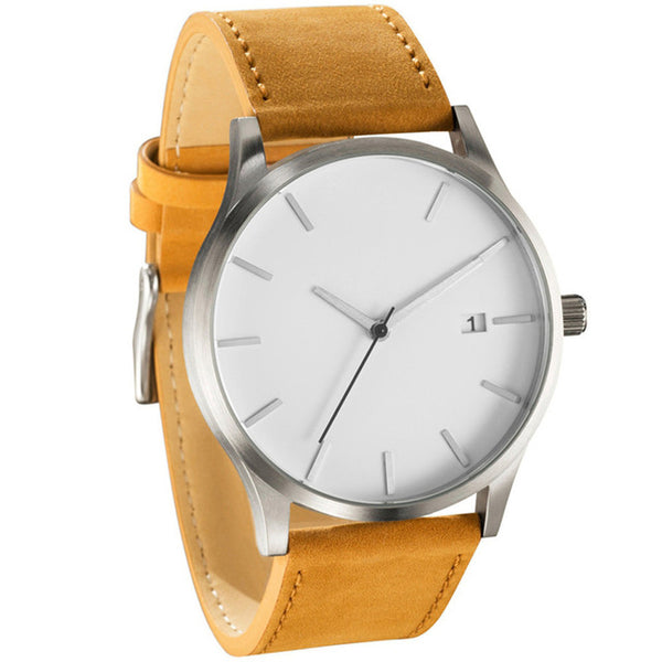 Luxury Leather  Quartz-Watch