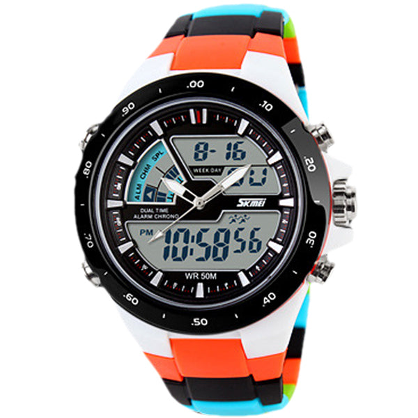 Waterproof Silicon Sports Military Watches