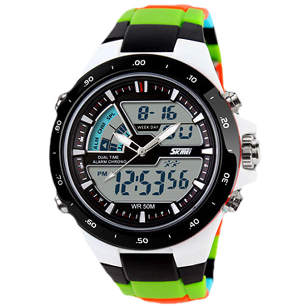 Waterproof Silicon Sports Military Watches