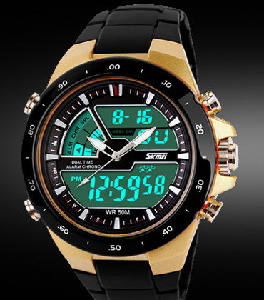 Waterproof Silicon Sports Military Watches