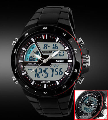 Waterproof Silicon Sports Military Watches