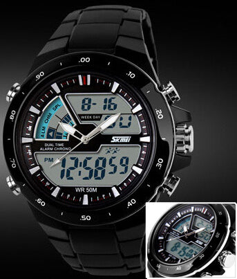 Waterproof Silicon Sports Military Watches