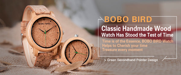 Wristwatches with Wooden Band Female Clock