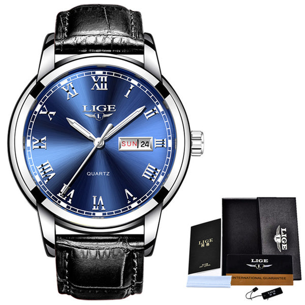 Full Steel Gold Business Mens Watches