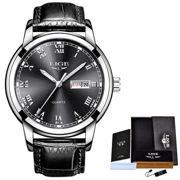Full Steel Gold Business Mens Watches