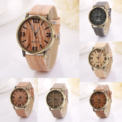 Vintage Wood Grain Watches forGift Good-looking