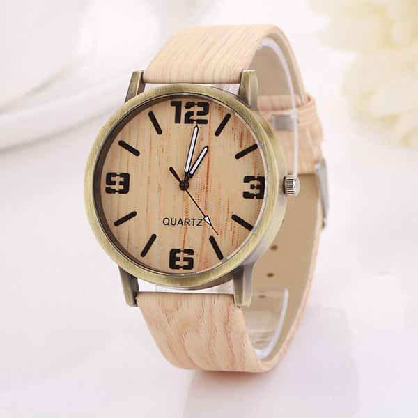 Vintage Wood Grain Watches forGift Good-looking