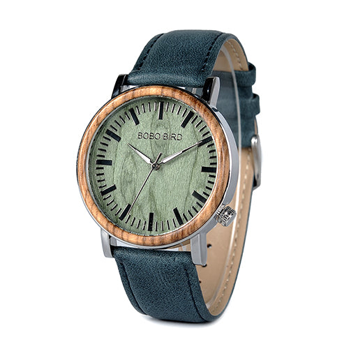 Wooden Metal Watch for Men Special Design